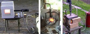Газовый горн своими руками из кирпича 21