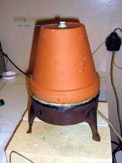 Простейшая печь для обжига керамики