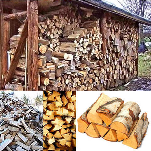 Укладка и хранение дров
